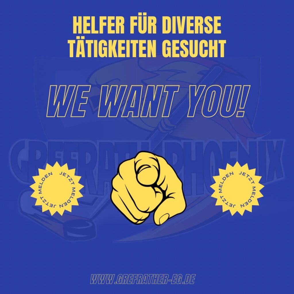 Off-Ice-Talent? – We want you!